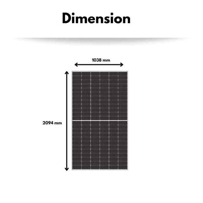 Longi Solar Mono-facial LR4-72HPH-450M - 450w Solar Panels [SHIPPING CANADA WIDE]