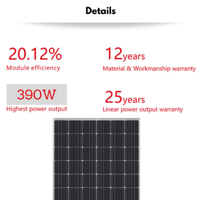 VSUN325-60M Solar Module (30 panels per pallet) - High-Efficiency Monocrystalline Solar Panel | CSA Approved | Ships From Canada