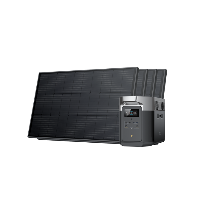 EcoFlow DELTA Max Portable Power Station + 100W Rigid Solar Panel