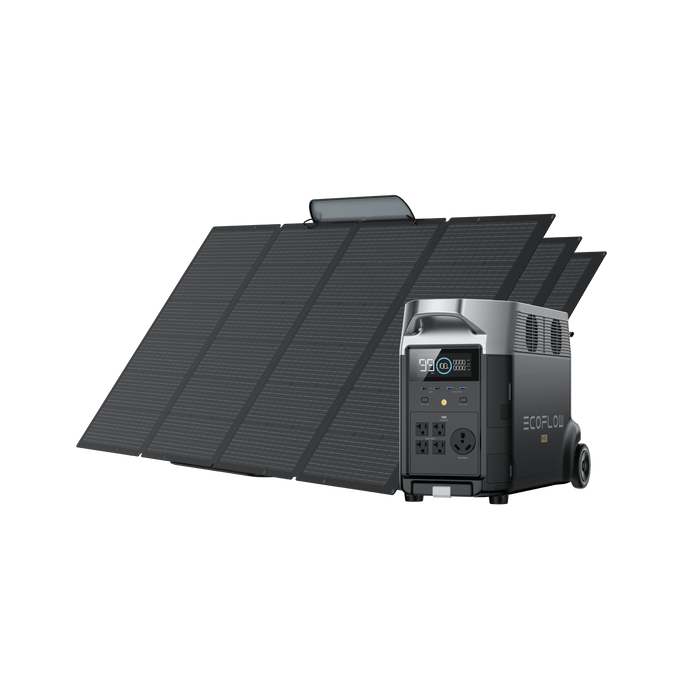 EcoFlow DELTA Pro Solar Generator (PV400W)