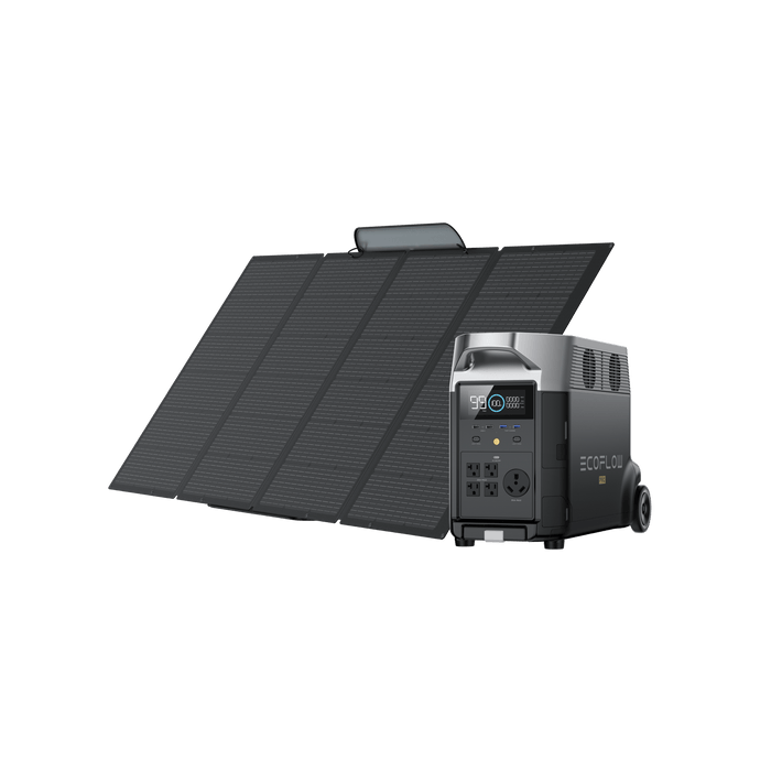 EcoFlow DELTA Pro Solar Generator (PV400W)