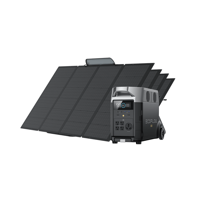 EcoFlow DELTA Pro Solar Generator (PV400W)