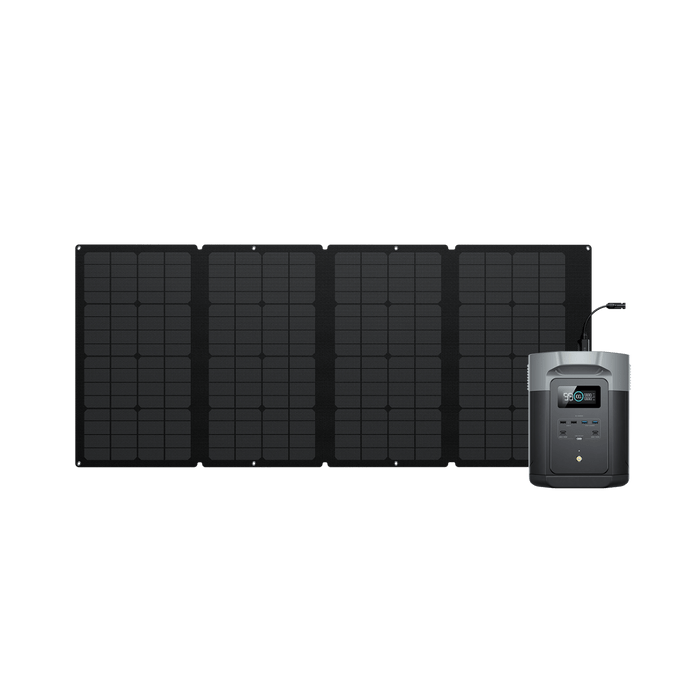 EcoFlow DELTA 2 Max Solar Generator (PV160W)