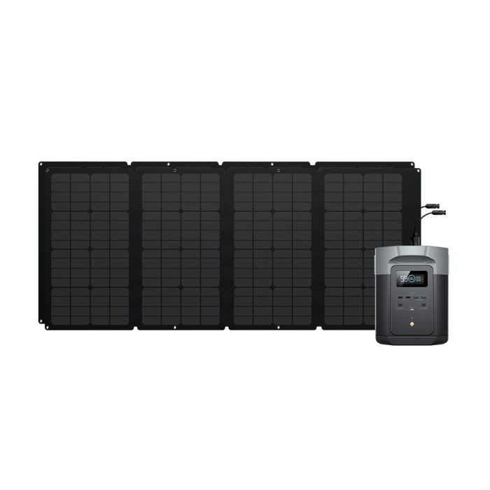 EcoFlow DELTA 2 Max Solar Generator (PV160W)