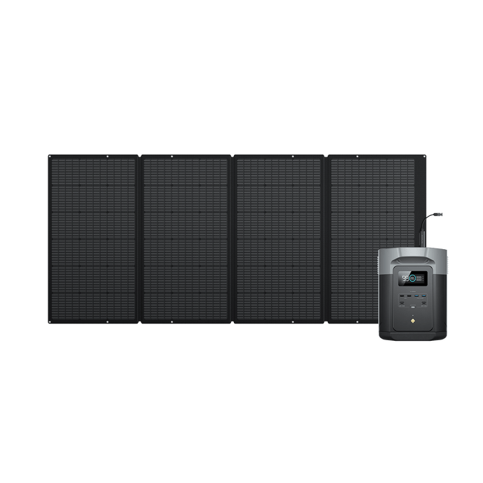 EcoFlow DELTA 2 Max Solar Generator (PV400W)